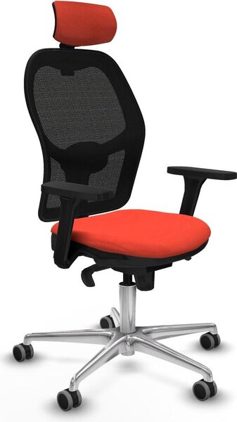 Sedia da ufficio con poggiatesta Jorquera Piqueras y Crespo 3D086G2 Arancione scuro