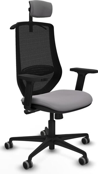 Sedia da ufficio con poggiatesta Mardos Piqueras y Crespo D036G2H Grigio