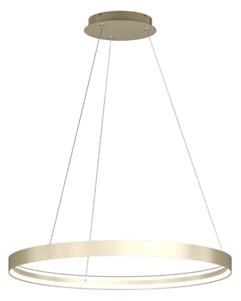 Lampadario moderno top light malika 1216 s80 oc led cct switch 7639lm oro - Top Light