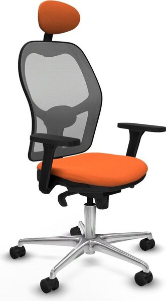 Sedia da ufficio con poggiatesta Jorquera Piqueras y Crespo 3D086N1 Arancione