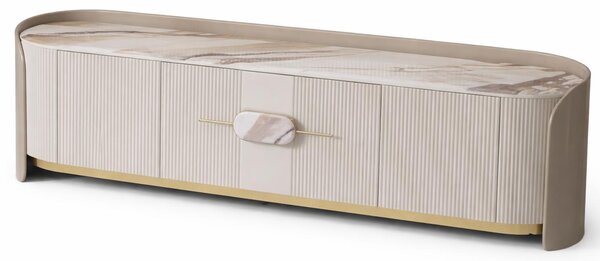 Mobile TV color beige - Mobili TV - Tavolino TV moderno - Mobili per il soggiorno