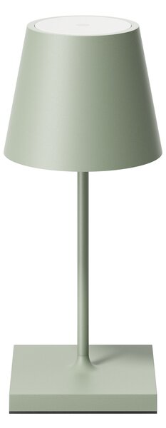 Sigor lampada da tavolo ricaricabile NUINDIE USB-C Mini 250 mm verde salvia