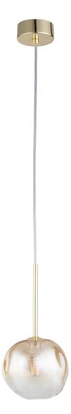 Brilagi - Lampada a sospensione con cavo VULCANO 1xG9/8W/230V oro/beige fumé