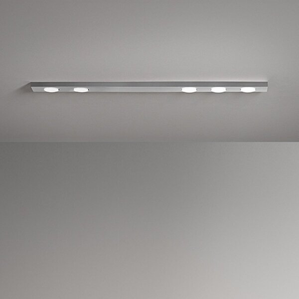 Plafoniera perenz bottone 8568 al gx53 led alluminio opaco - Perenz