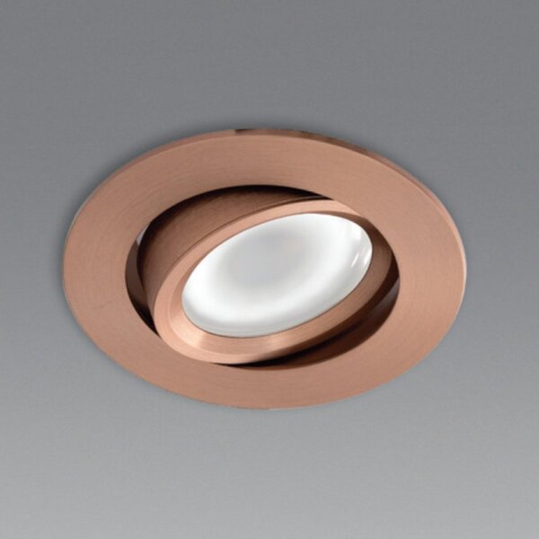 Faretto incasso gea led gfa134 gu10 led orientabile alluminio - Gea Led