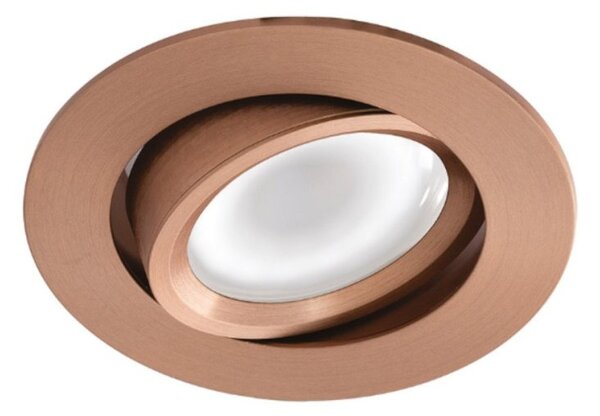 Faretto incasso gea led gfa134 gu10 led orientabile alluminio - Gea Led