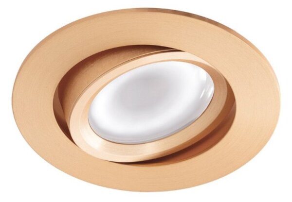 Faretto incasso gea led gfa133 gu10 led orientabile alluminio - Gea Led