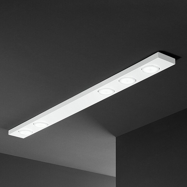 Plafoniera perenz bottone 8568 b gx53 led bianco opaco - Perenz