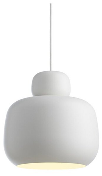 Lampada a sospensione Woud, Stone, dimmerabile, Bianco, Cucina, Metallo, Design