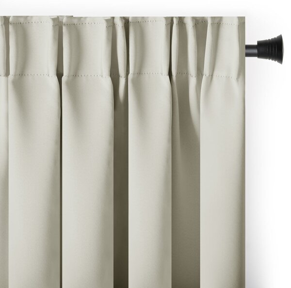 Tenda parzialmente oscurante color crema 140x245 cm Kierra – Restilo