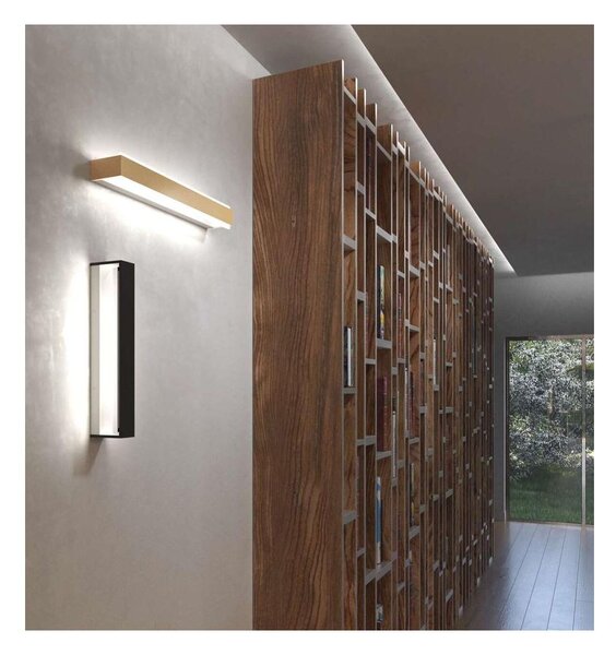 BIOS APPLIQUE CM 45 IN ALLUMINIO 11 COLORI CON LED 18W LUCE CCT 3000K-4000K MODERNA