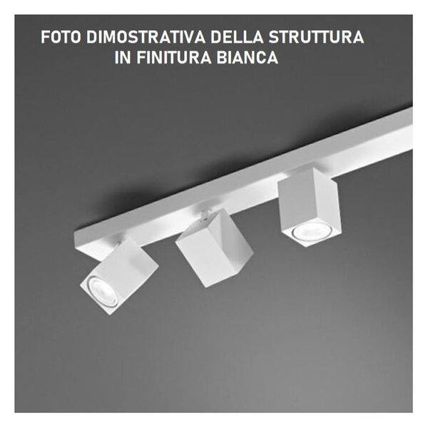 Plafoniera moderna perenz illumina oddy 8172 gu10 led orientabile - Perenz