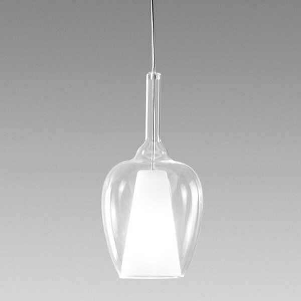 Lampadario vetro colorato gea luce ofelia s e27 led lampada soffitto - Gea Luce