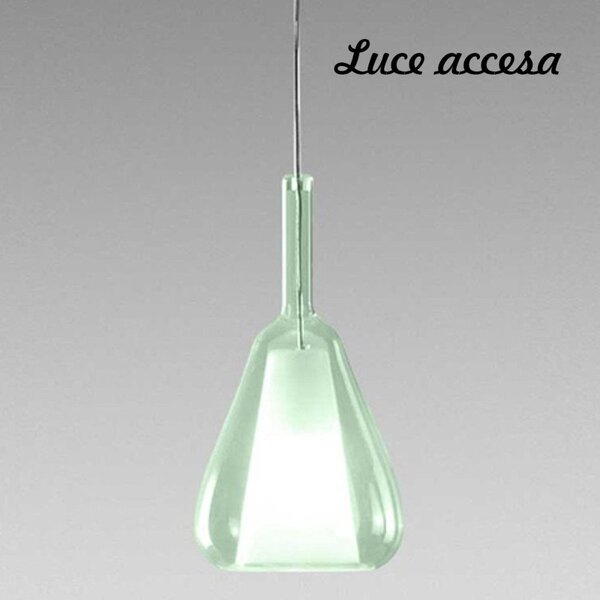 Lampadario moderno gea luce ofelia mini s11 g9 led metallo vetro sospensione - Gea Luce