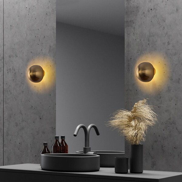Lampada da parete color bronzo ø 16 cm Fungal – Opviq lights
