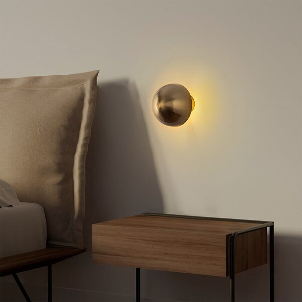 Lampada da parete color bronzo ø 16 cm Fungal – Opviq lights