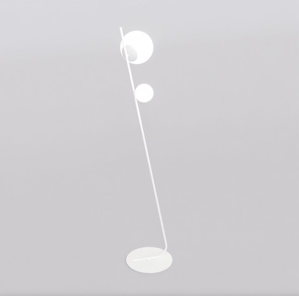 Lampada da terra TATU 2xG9/8W/230V bianca