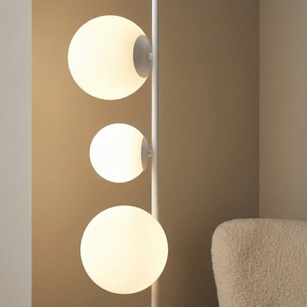 Lampada da terra ETNO 4xG9/8W/230V bianca