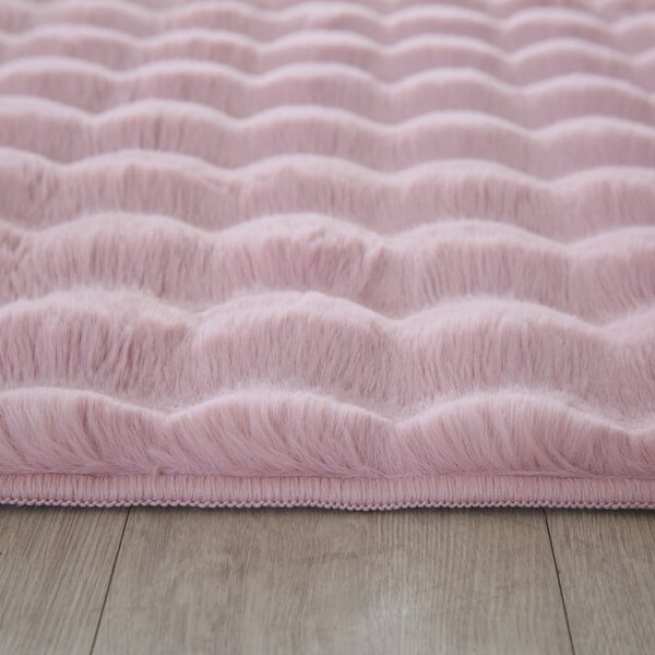 Tappeto lavabile rosa chiaro 160x230 cm Ambiance - Ayyildiz Carpets