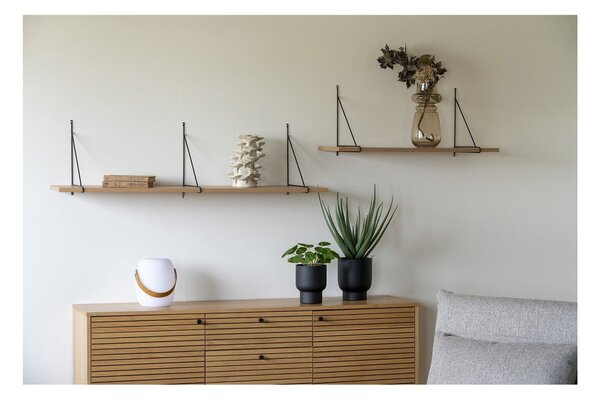 Mensola effetto frassino in colore naturale 120 cm Chiba - House Nordic