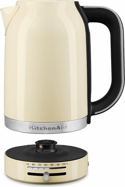KITCHENAID Bollitore Elettrico Acqua Capacit 1.7 Litri Potenza 2400 Watt colore Crema - 5KEK1701EAC