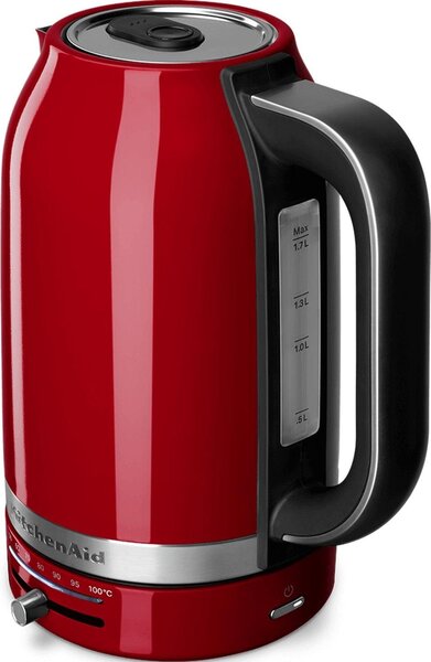 KITCHENAID Bollitore Elettrico Acqua Capacit 1.7 Litri Potenza 2400 Watt Termostato Regolabile colore Rosso - 5KEK1701EER