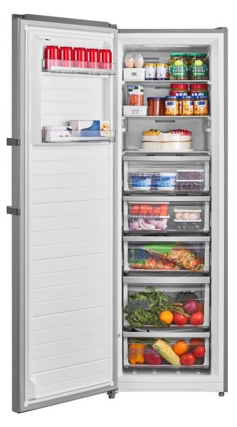MIDEA Congelatore a Cassetti Verticale Capacit 272 Litri Classe energetica E Capacit di Congelamento 12,4 kg/24h Raffreddamento No Frost colore A