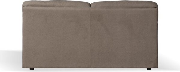 DecHome Divano 3 Posti Moderno in Tessuto Antimacchia Dimensioni 211x92x98 cm colore Tortora - Alenda