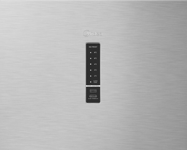 MIDEA Frigorifero Monoporta Capacit 362 Litri Classe energetica E Raffreddamento No Frost colore Acciaio Inox - MDRU502MTE46