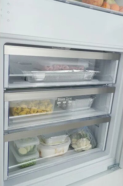 Franke Frigorifero da Incasso Combinato Capacit 400 Litri Classe energetica E Raffreddamento EasyFrost colore Bianco - 118.0629.526 FCB 400 V NE E
