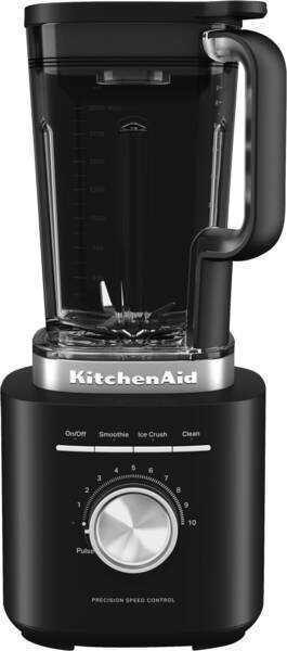 KITCHENAID Frullatore con Bicchiere Capacit 2 Litri Potenza 1200 Watt 10 Velocit + Funzione Pulse colore Nero - 5KSB2073EBM