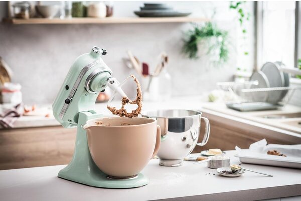 KITCHENAID Impastatrice Planetaria Capacit Ciotola 4.8 Litri Potenza 300 Watt 10 Velocit colore Verde - 5KSM175PSEPT Artisan
