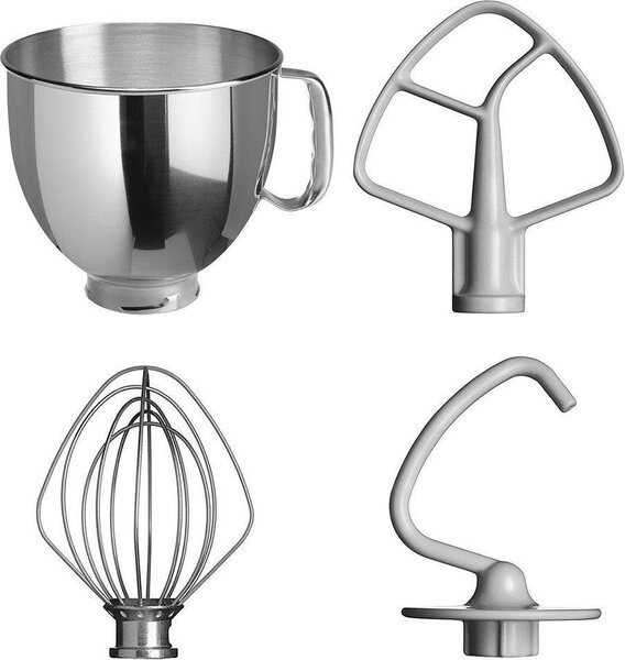 KITCHENAID Impastatrice Planetaria Capacit Ciotola 4.8 Litri Potenza 300 Watt Accessori professionale colore Rosso Imperiale - 5KSM175PSEER