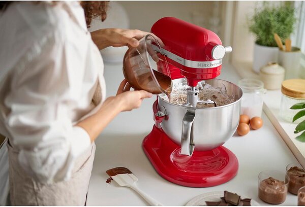KITCHENAID Impastatrice Planetaria Capacit Ciotola 5.6 Litri Potenza 375 Watt 11 Velocit colore Rosso - 5KSM60SPXEER