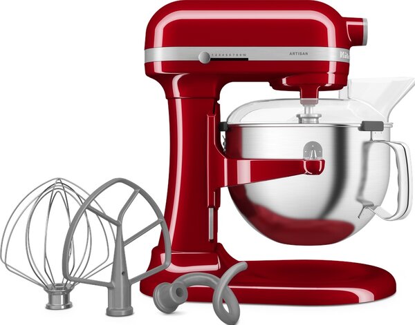 KITCHENAID Impastatrice Planetaria Capacit Ciotola 5.6 Litri Potenza 375 Watt 11 Velocit colore Rosso - 5KSM60SPXEER