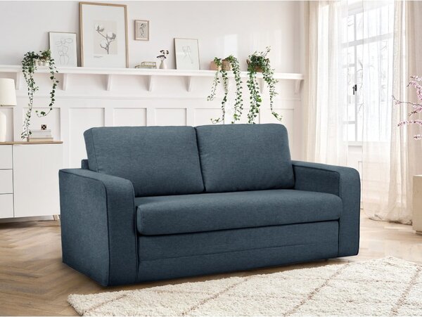 Divano blu allungabile 160 cm Come – Bobochic Paris