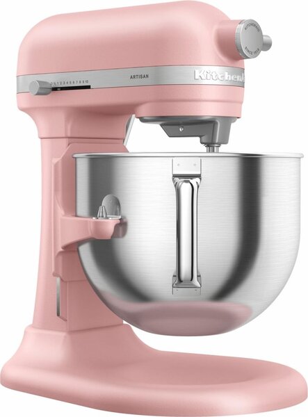 KITCHENAID Impastatrice Planetaria Capacit Ciotola 6,6 Litri Potenza 375W colore Dried Rose Artisan - 5KSM70SHXEDR