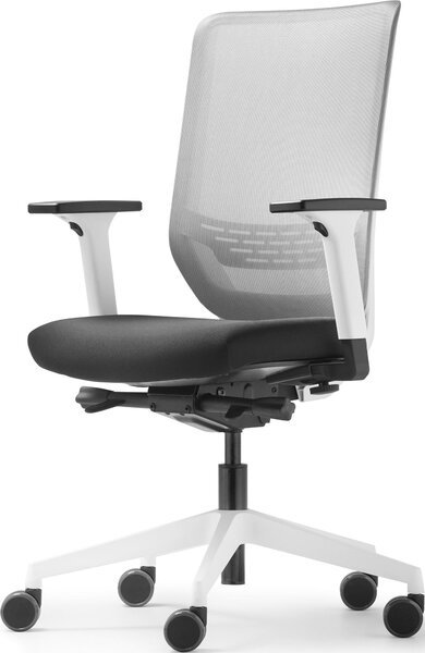 Trend Office sedia girevole da ufficio to-sync bianco SC bianco n. 9242/braccioli bianchi