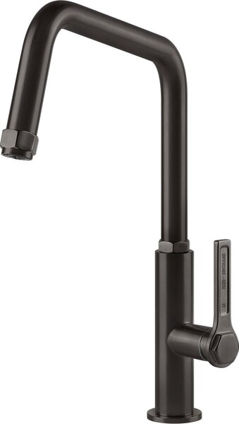 Miscelatore monocomando Gessi Semi-pro Officine Gessi 60051 707 37,9 cm Metallo nero spazzolato PVD