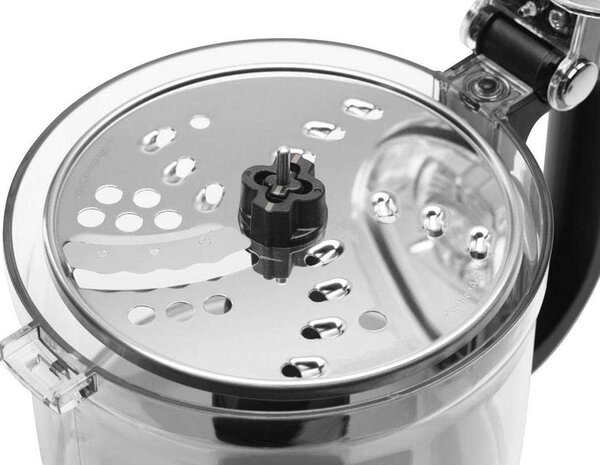 KITCHENAID Robot da Cucina Capacit 1.7 Litri Velocit variabile Potenza 250 Watt Lama Acciaio colore Nero - 5KFP0719EBM Food Processor