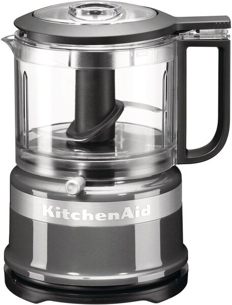 KITCHENAID Robot da Cucina Capacit 0.83 Litri 2 Velocit Tasto Pulse Potenza 240 Watt Lama in acciaio inox colore Argento - 5KFC3516ECU Mini Food 