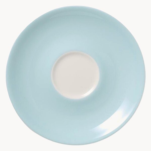 Set di 6 piattini in Fine Bone China Pastel