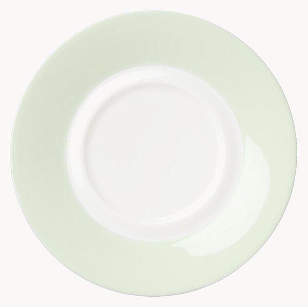 Set di 6 piattini in Fine Bone China Pastel