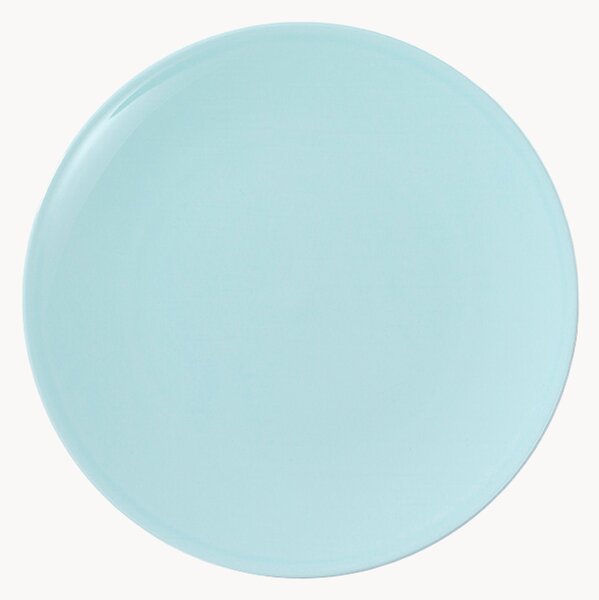 Set di 6 piatti piani in Fine Bone China Pastel