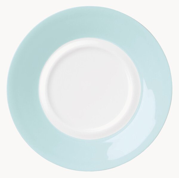 Set di 6 piattini in Fine Bone China Pastel