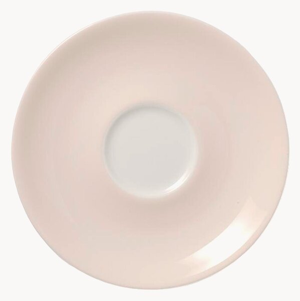 Set di 6 piattini in Fine Bone China Pastel