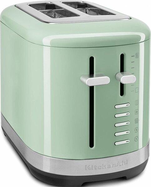 KITCHENAID Tostapane 2 Fette Potenza 980 Watt con 7 Livelli di Doratura colore Verde - 5KMT2109EPT