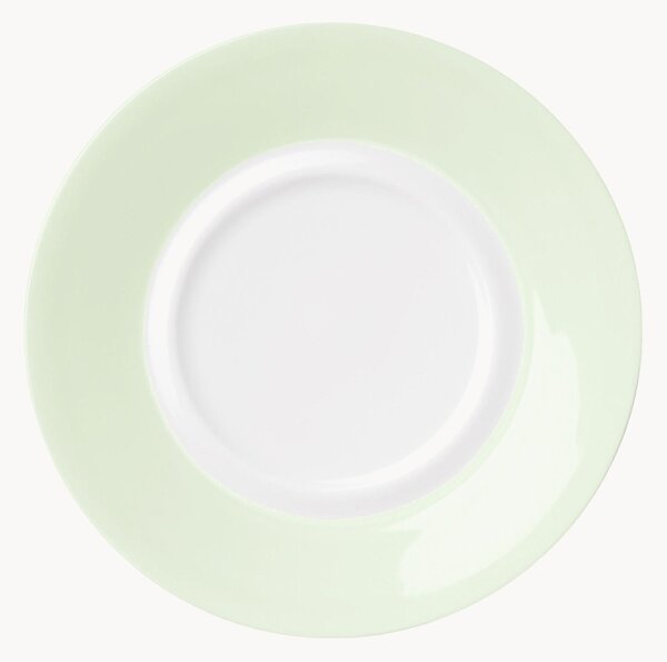 Set di 6 piattini in Fine Bone China Pastel