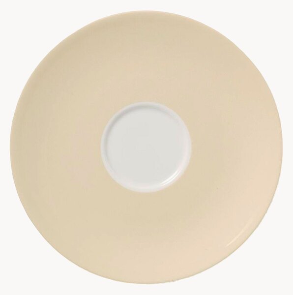 Set di 6 piattini in Fine Bone China Pastel