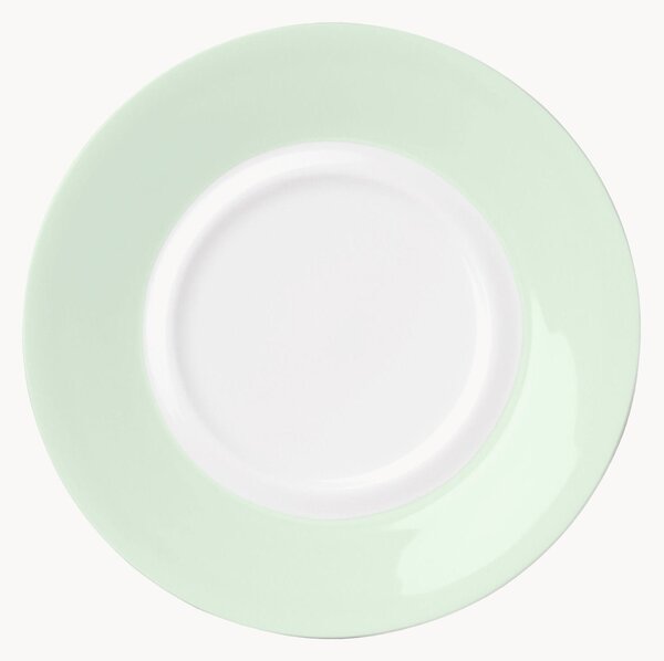 Set di 6 piattini in Fine Bone China Pastel
